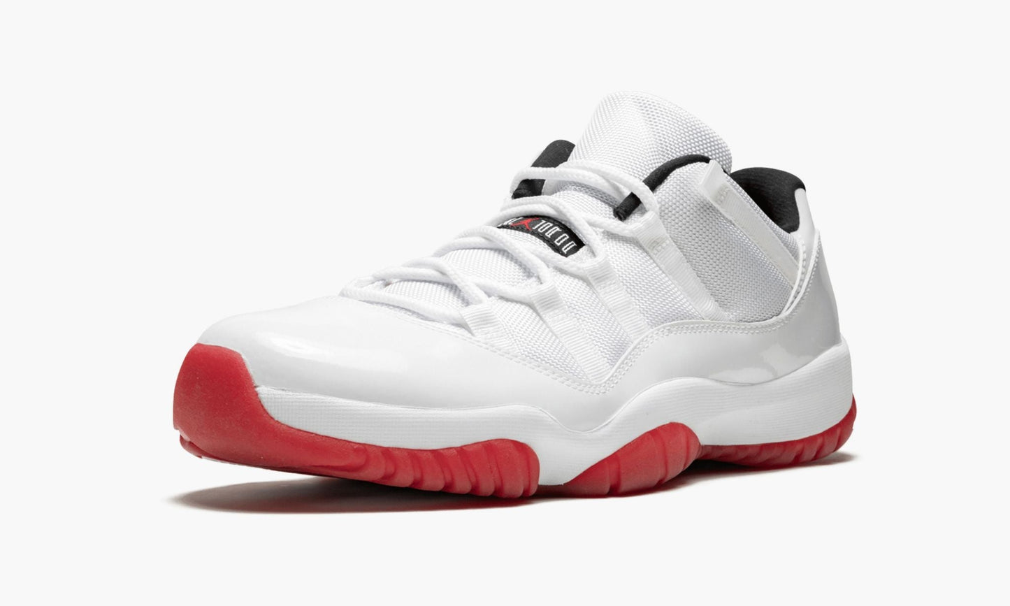 Air Jordan 11 Retro Low “White/Varsity Red” Sneakers - Streetwear Essential