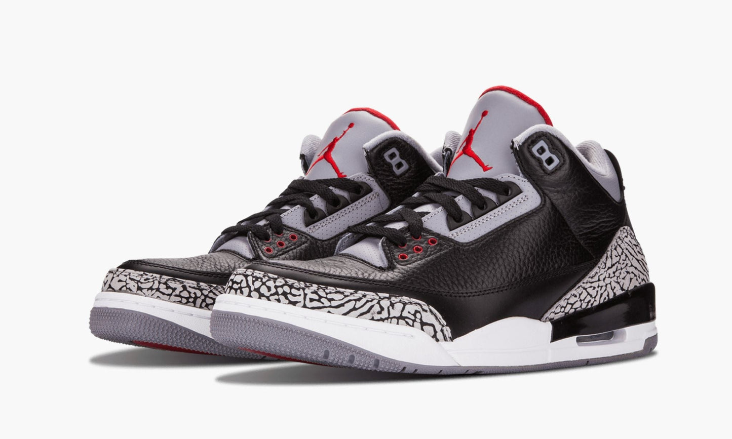 Air Jordan 3 Retro “Black Cement” Sneakers - Legend Status