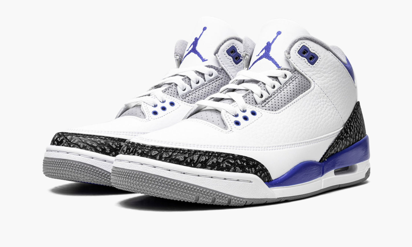 Air Jordan 3 Retro “Racer Blue” Sneakers - Head-Turner | Instant Classic