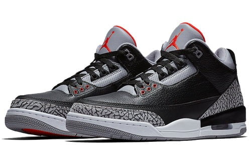 Air Jordan 3 Retro High OG Black Cement 854262 Sneakers - Heritage Edition