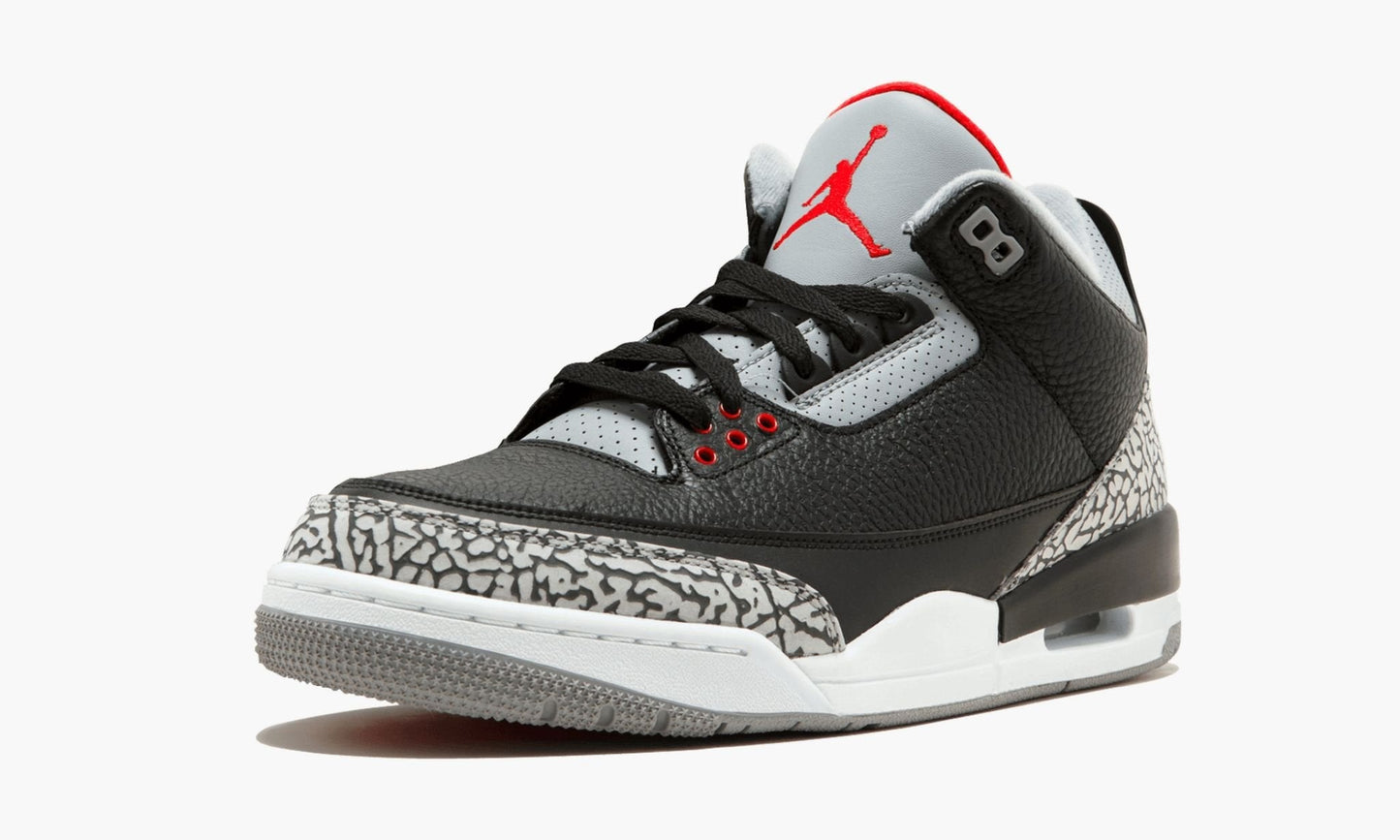 Air Jordan 3 Retro OG Black/Cement Sneakers - All-Day Comfort