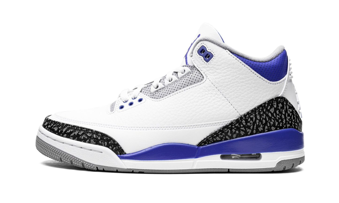 Air Jordan 3 Retro Racer Blue Sneakers - Hype Release | Collector's Pick