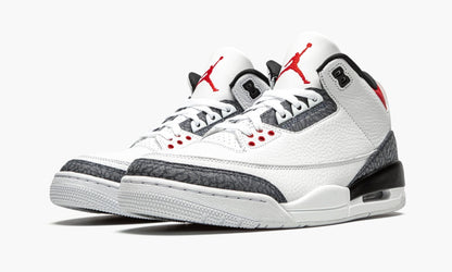 Air Jordan 3 Retro SE DNM Fire Red Sneakers - Heritage Edition