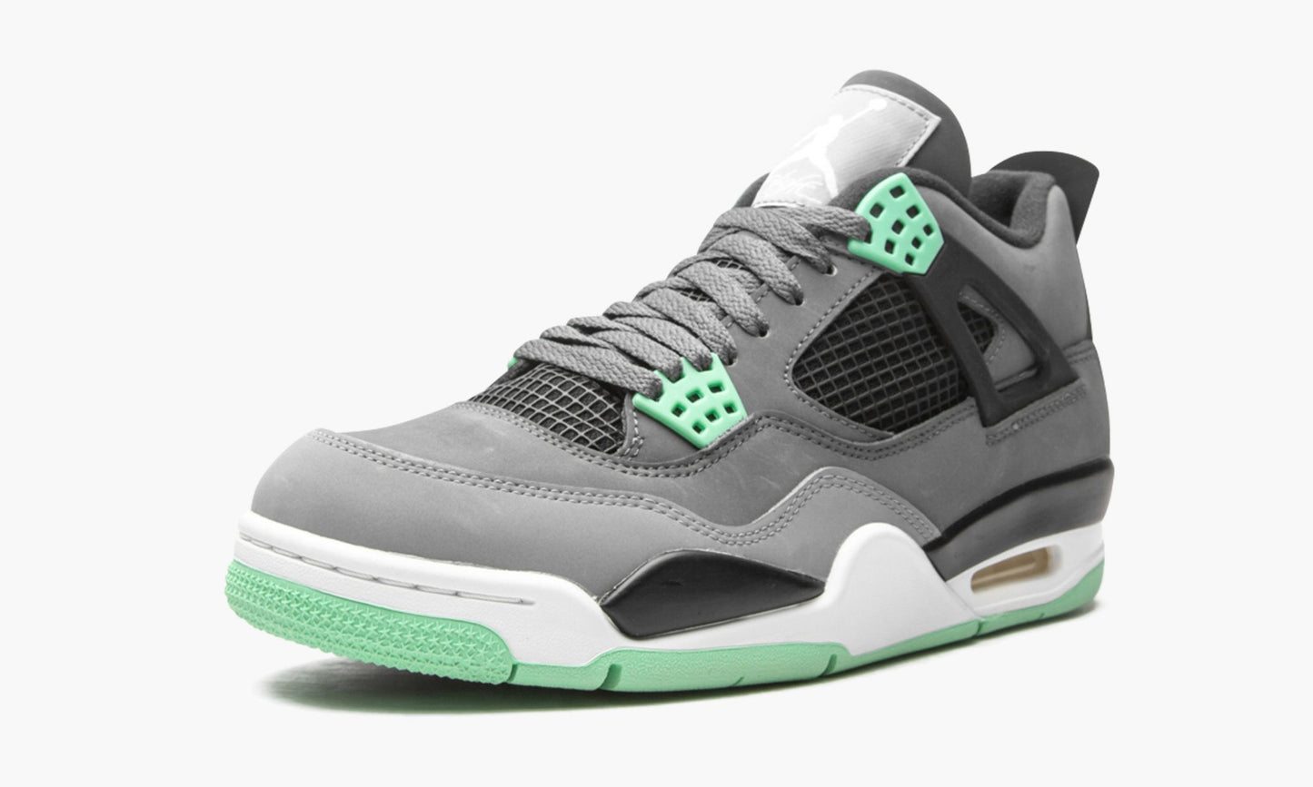 Air Jordan 4 Retro “Green Glow” Sneakers - Limited Edition