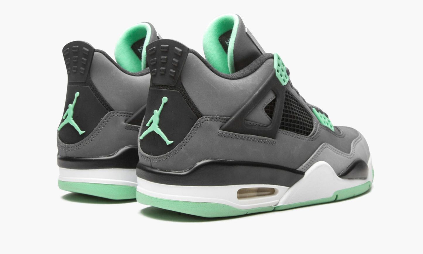 Air Jordan 4 Retro “Green Glow” Sneakers - Limited Edition