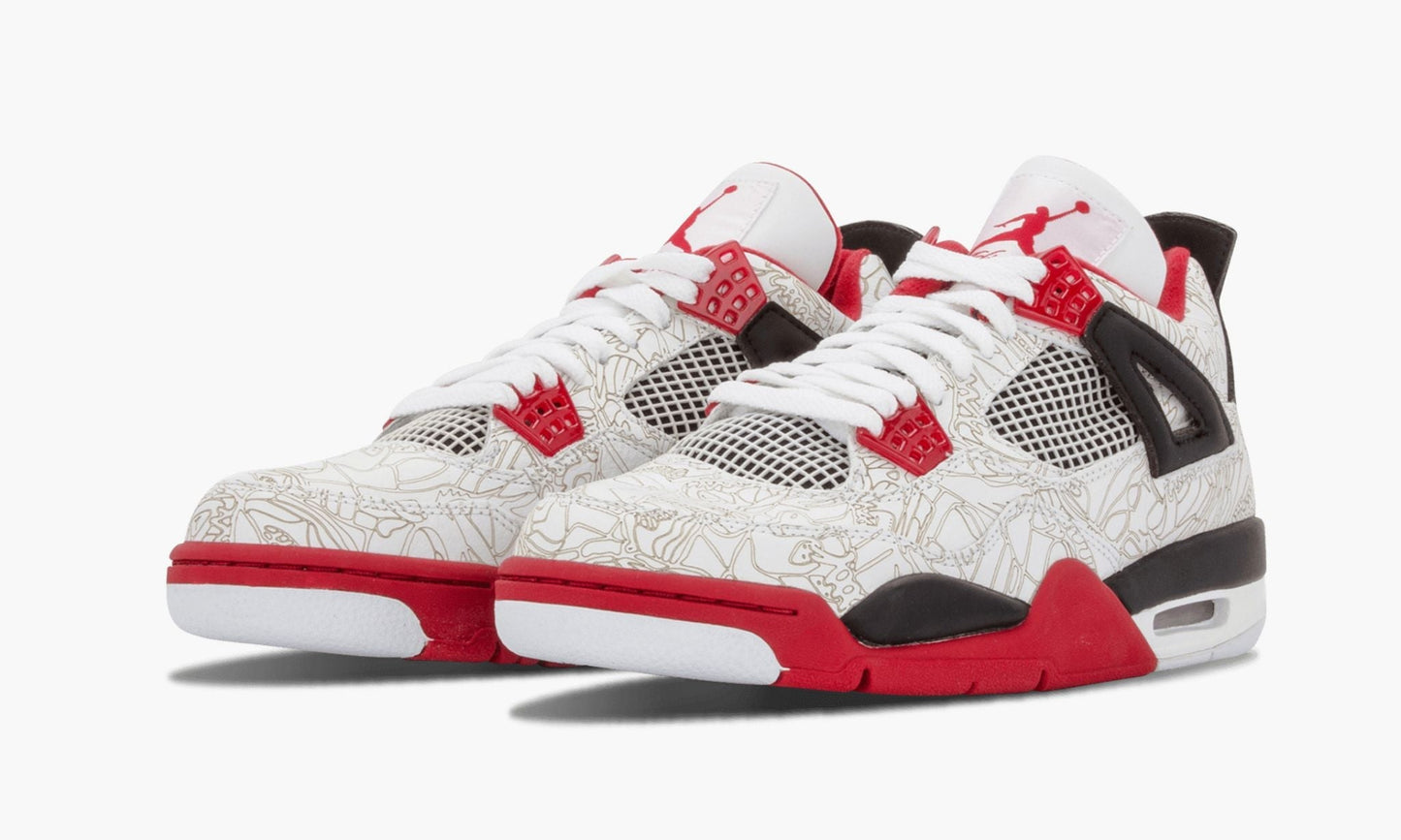 Air Jordan 4 Retro “Laser” Sneakers - Authentic | Designer Kicks