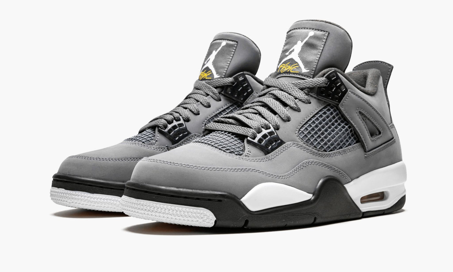 Air Jordan 4 Retro Cool Grey Sneakers - Vintage Inspired