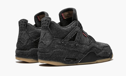 Air Jordan 4 Retro Levis NRG “Black Levis” Sneakers - All-Day Comfort