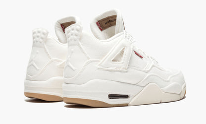 Air Jordan 4 Retro Levis NRG “White Denim” Sneakers - Head-Turner