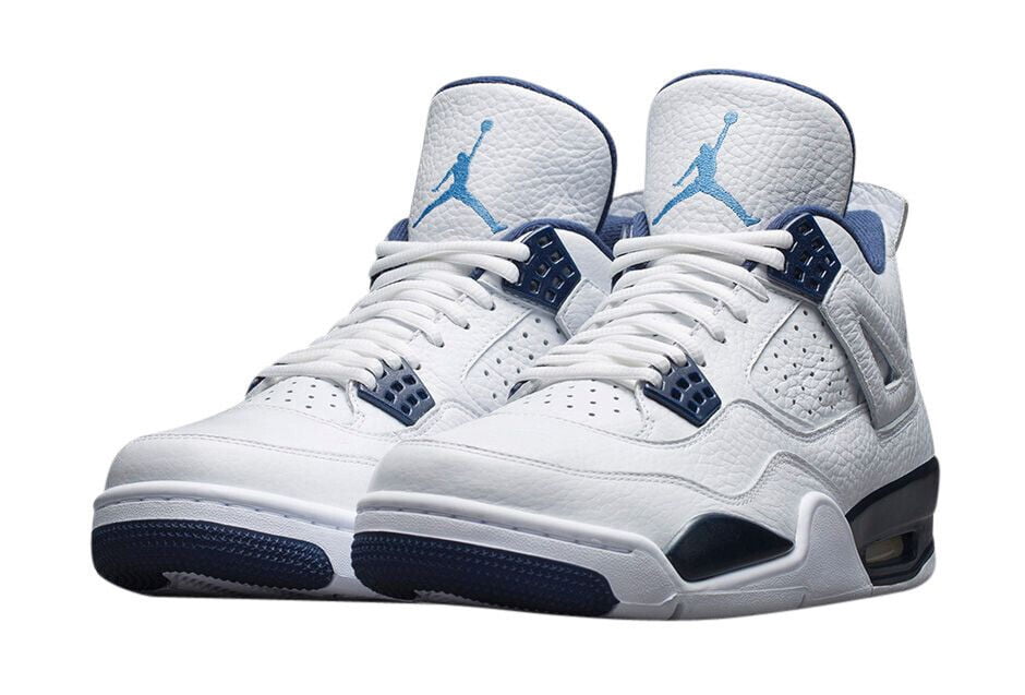 Air Jordan 4 Retro LS Legend Blue Sneakers - Premium Sneaker