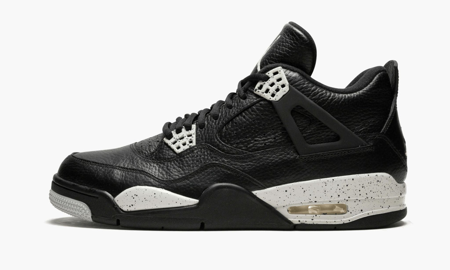 Air Jordan 4 Retro LS Oreo Sneakers - Collaboration Release