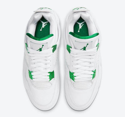 Air Jordan 4 Retro Metallic Green Sneakers - Authentic | Standout Style