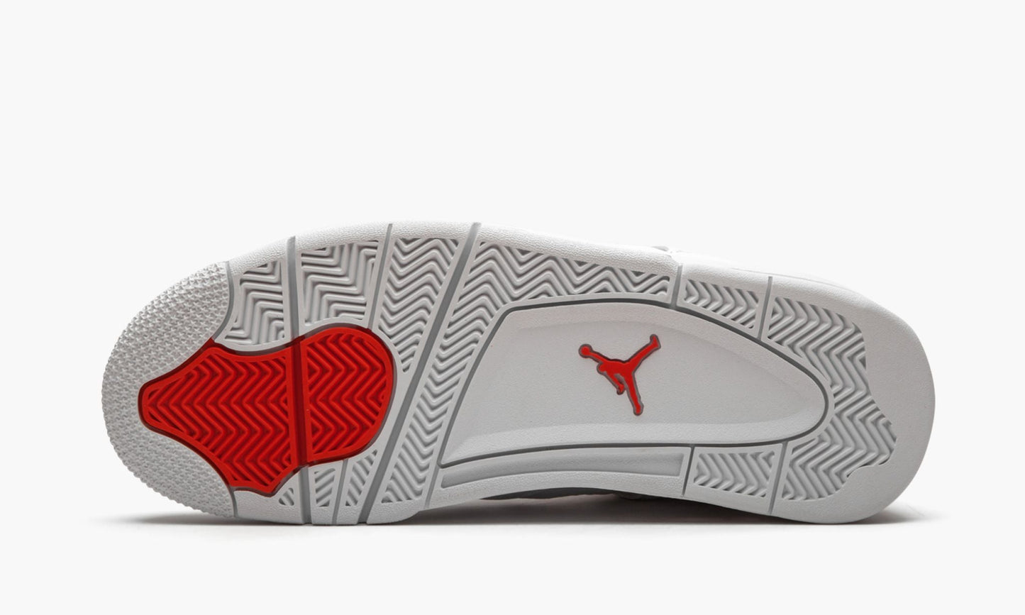 Air Jordan 4 Retro Metallic Pack Sneakers - Cushioned Stride