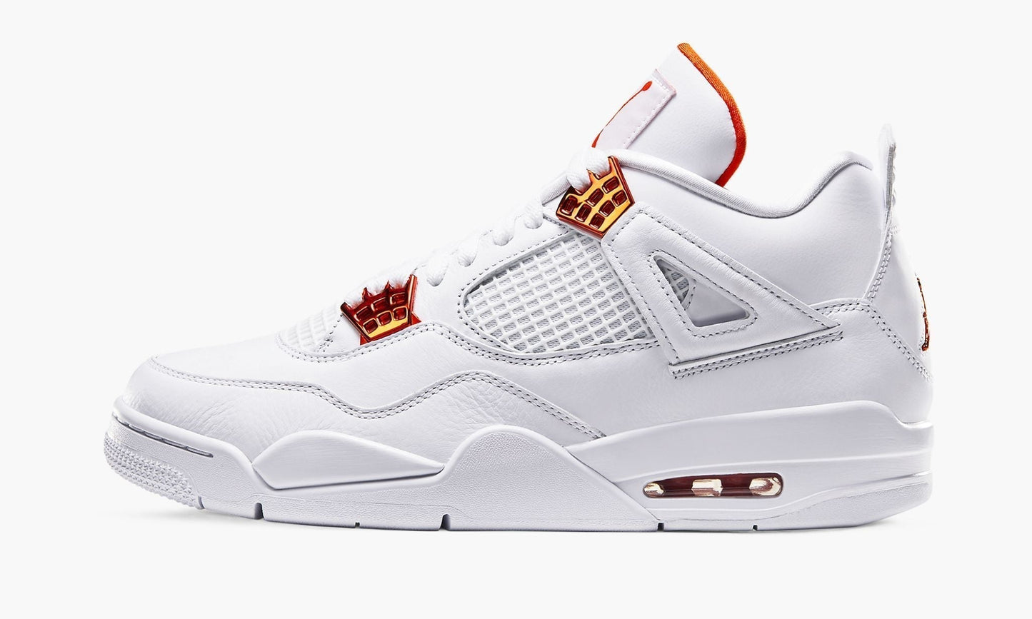 Air Jordan 4 Retro Metallic Pack Sneakers - Cushioned Stride