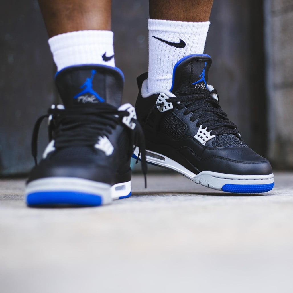 Air Jordan 4 Retro Motorsports Alternate Sneakers - Retro Classic