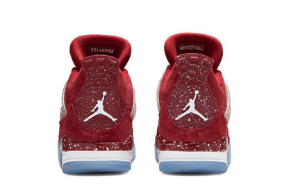 Air Jordan 4 Retro Oklahoma Sooners Sneakers - Archive Edition