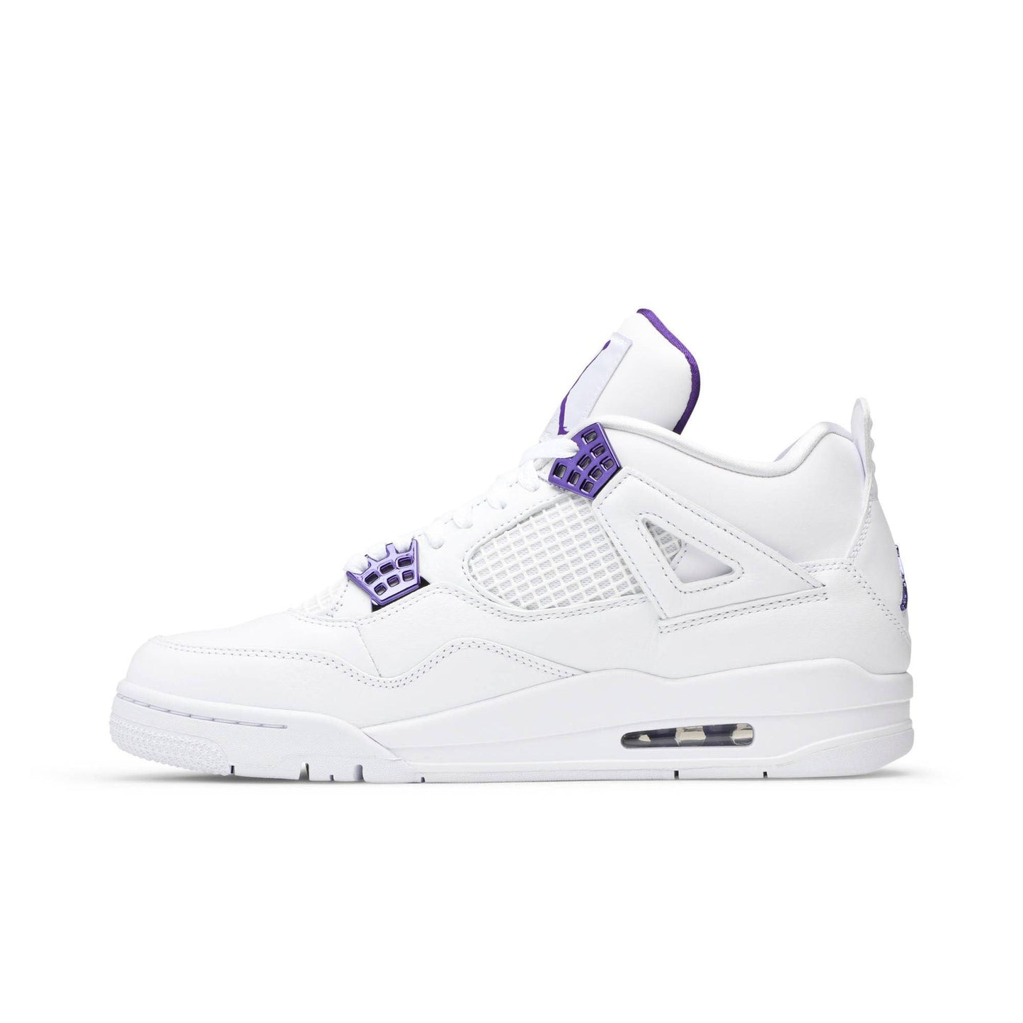 Air Jordan 4 Retro Purple Metallic CT8527-115 Sneakers - Hall of Fame