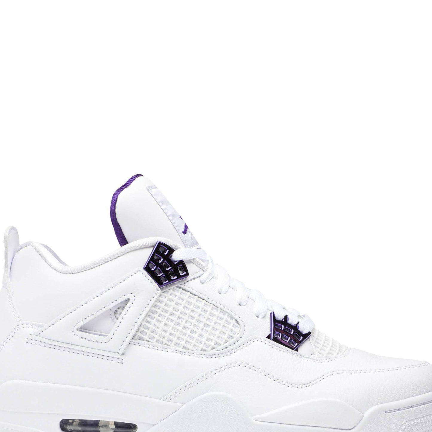 Air Jordan 4 Retro Purple Metallic CT8527-115 Sneakers - Hall of Fame