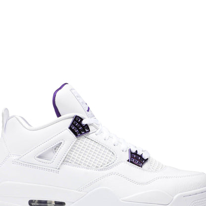 Air Jordan 4 Retro Purple Metallic CT8527-115 Sneakers - Hall of Fame