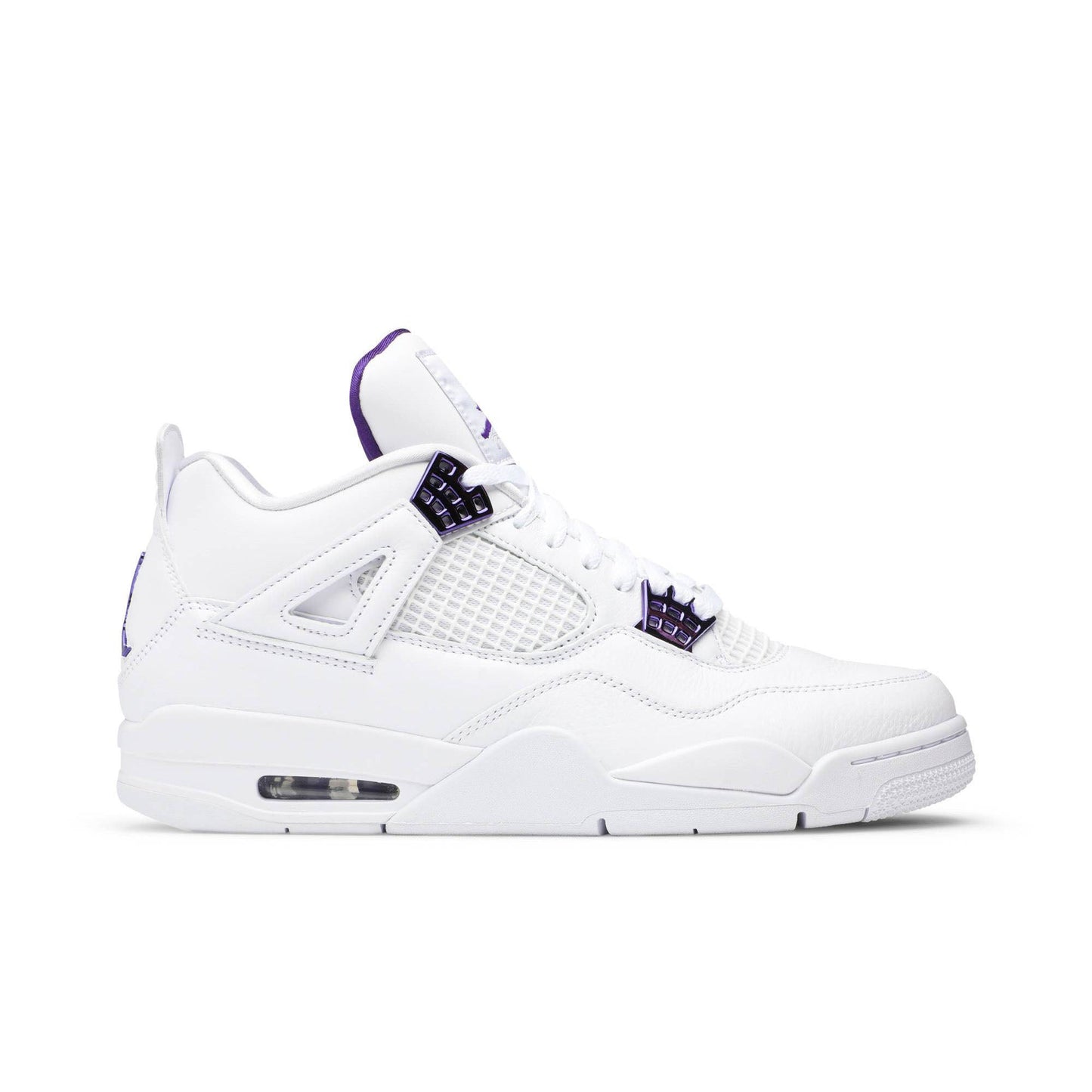 Air Jordan 4 Retro Purple Metallic CT8527-115 Sneakers - Hall of Fame
