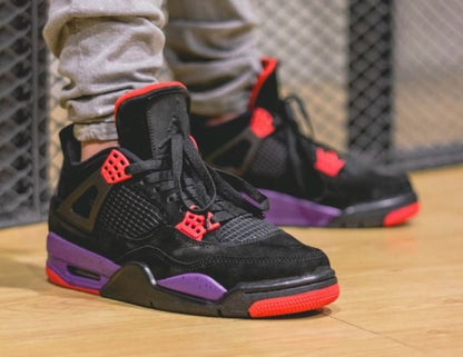 Air Jordan 4 Retro Raptos Sneakers - Modern Classic | Fan Favorite