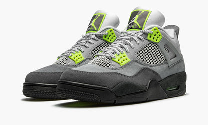 Air Jordan 4 Retro SE “Neon” Sneakers - Court Icon | Exclusive Drop
