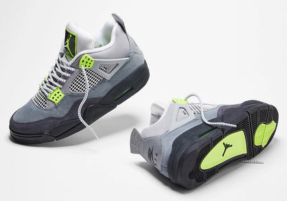 Air Jordan 4 Retro SE Neon 95 CT5342 Sneakers - Collaboration Release