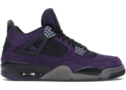Air Jordan 4 Retro TraviScots Purple CI1184 Sneakers - Cushioned Stride