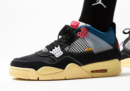 Air Jordan 4 Retro Union Off Noir Sneakers - Retro Classic