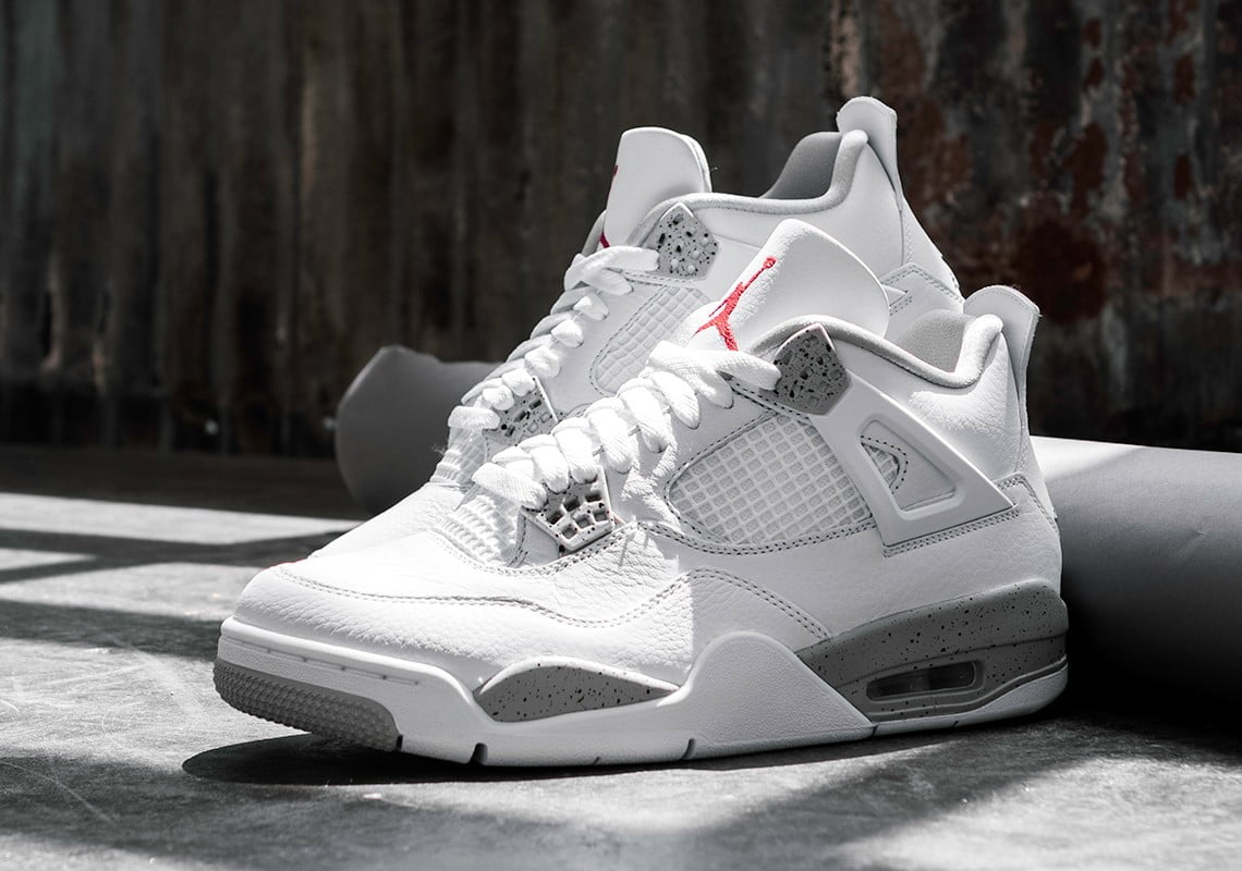 Air Jordan 4 Retro White Oreo CT8527 Sneakers - Collaboration Release