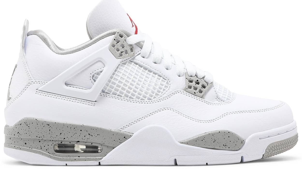 Air Jordan 4 Retro White Oreo CT8527 Sneakers - Collaboration Release