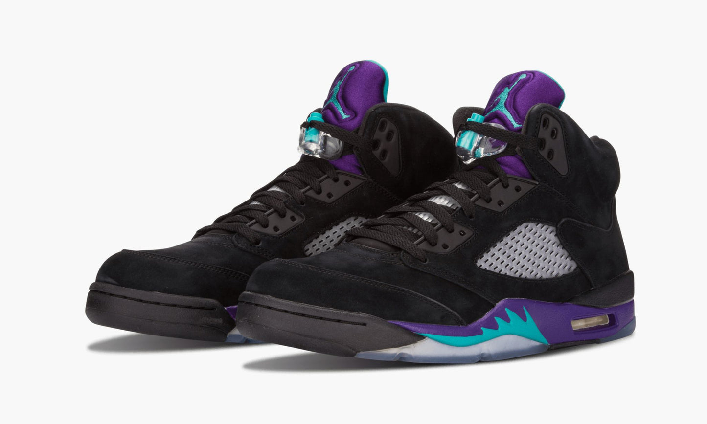 Air Jordan 5 Retro Black Grape Sneakers - Legend Status