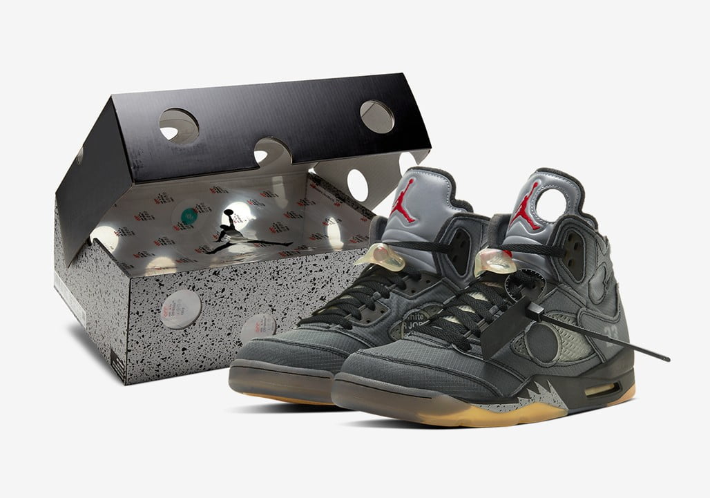 Air Jordan 5 x Off-White PS Sneakers - Performance Runner