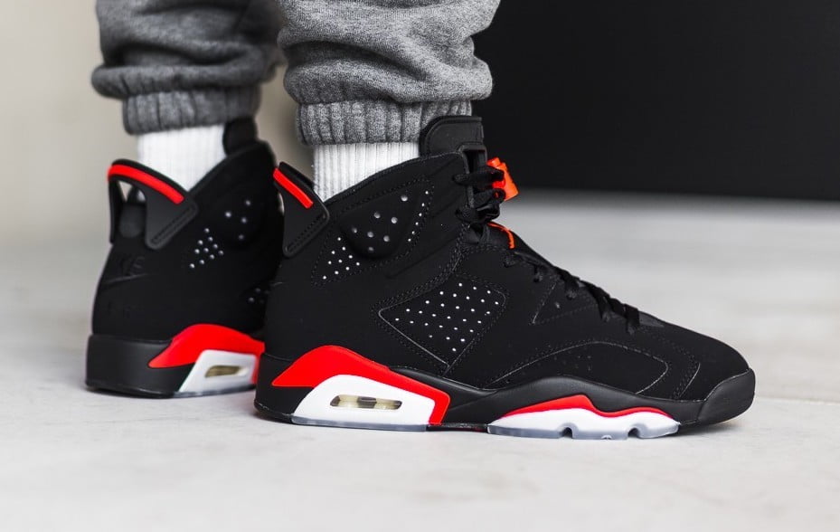 Air Jordan 6 Retro GS Infrared 2019 Sneakers - Vintage Inspired