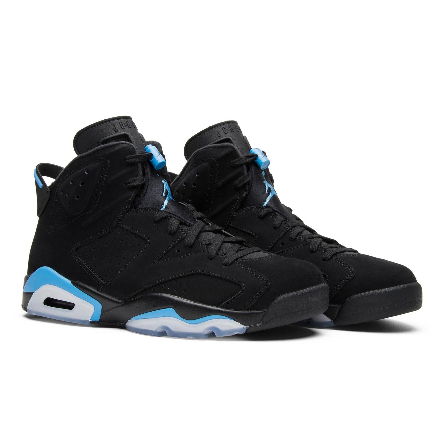 Air Jordan 6 Retro UNC Black/University Blue 384664-006 Sneakers - Head-Turner