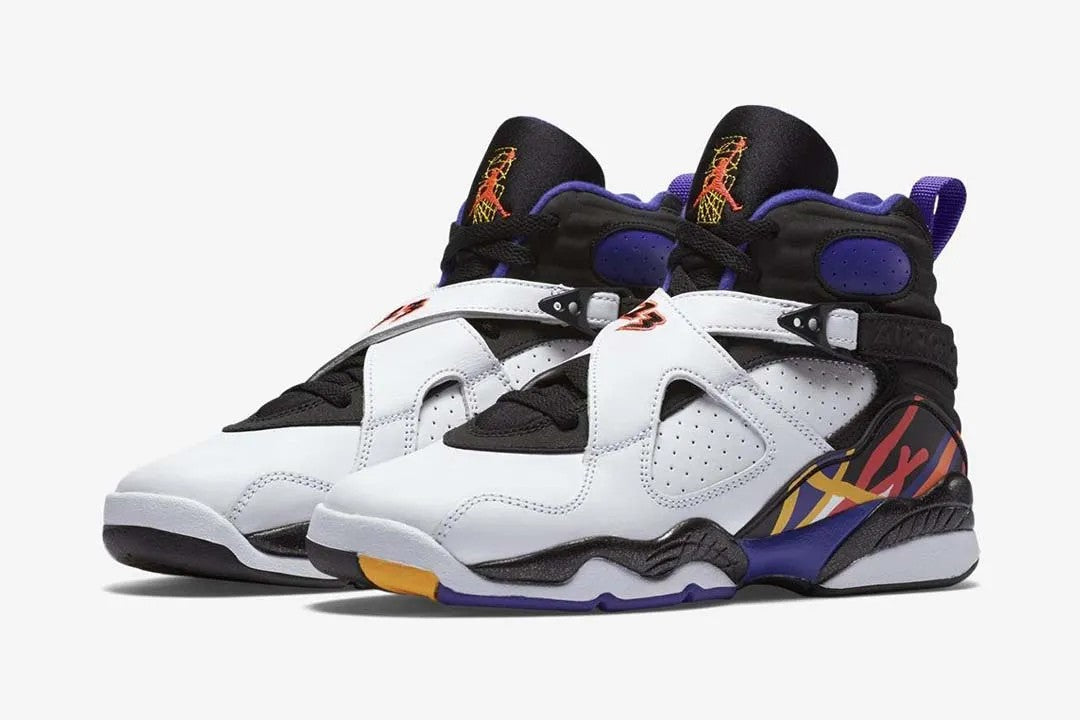 Air Jordan 8 Retro Three Peat Sneakers - Pro-Level | Instant Classic
