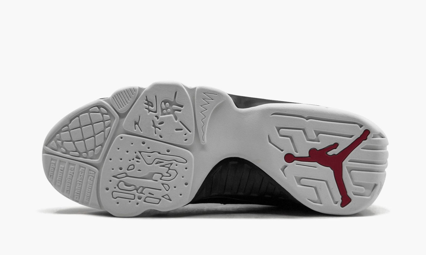 Air Jordan 9 Retro White Black Red 2016 Release Sneakers - Authentic