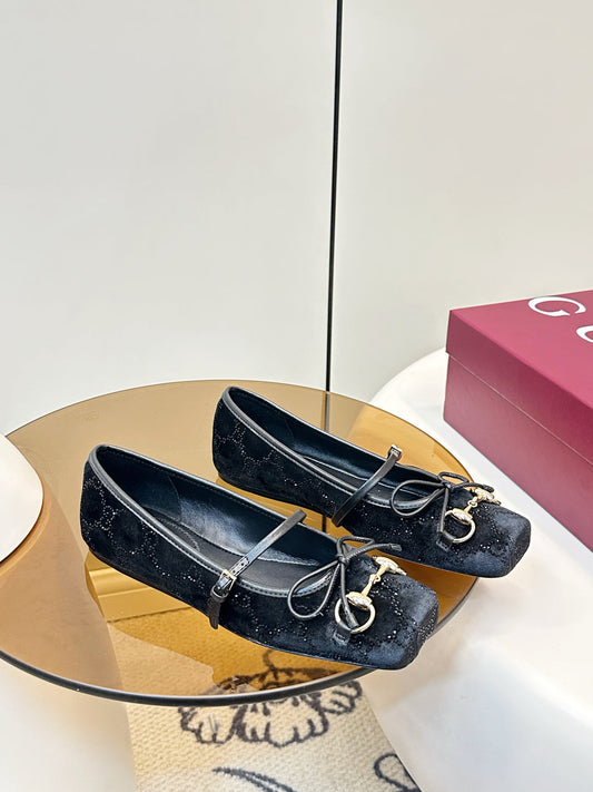 Gucci 2026 Horsebit Ballet Flat 645712