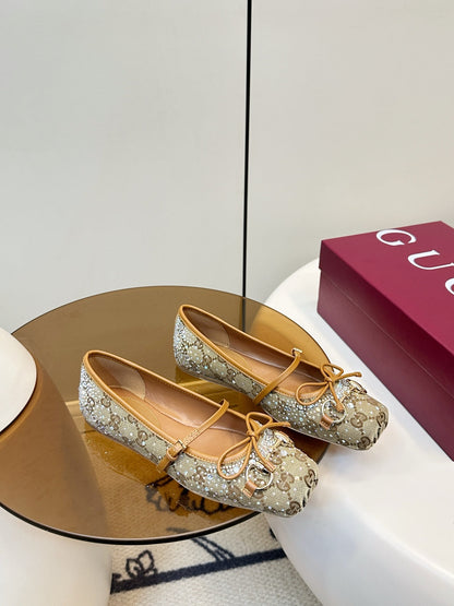 Gucci 2026 Horsebit Ballet Flat 645712
