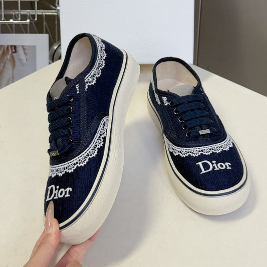 Dior 2026 Saltwind Sneaker Cotton Lace Leather 716769