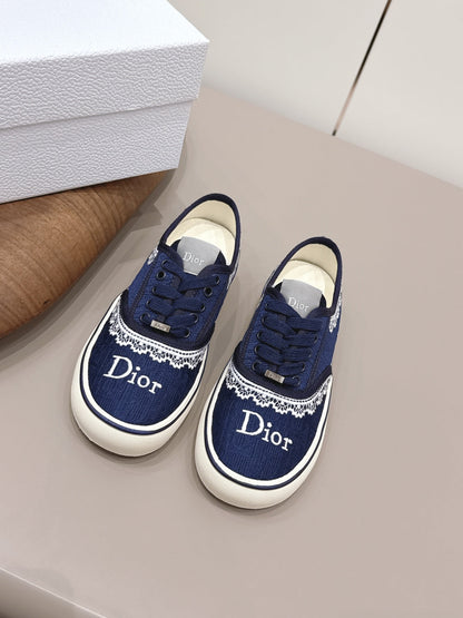 CD 26A Platform Sneakers Embroidery Woven Fabric 739417