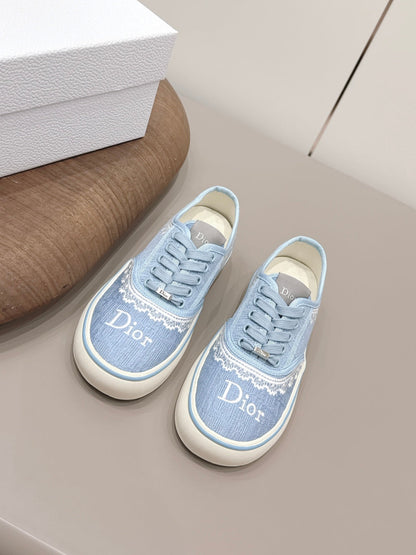 CD 26A Platform Sneakers Embroidery Woven Fabric 739417