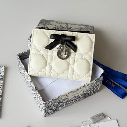 Dior 2026 Freesia Wallet and Card Holder Lambskin 156789