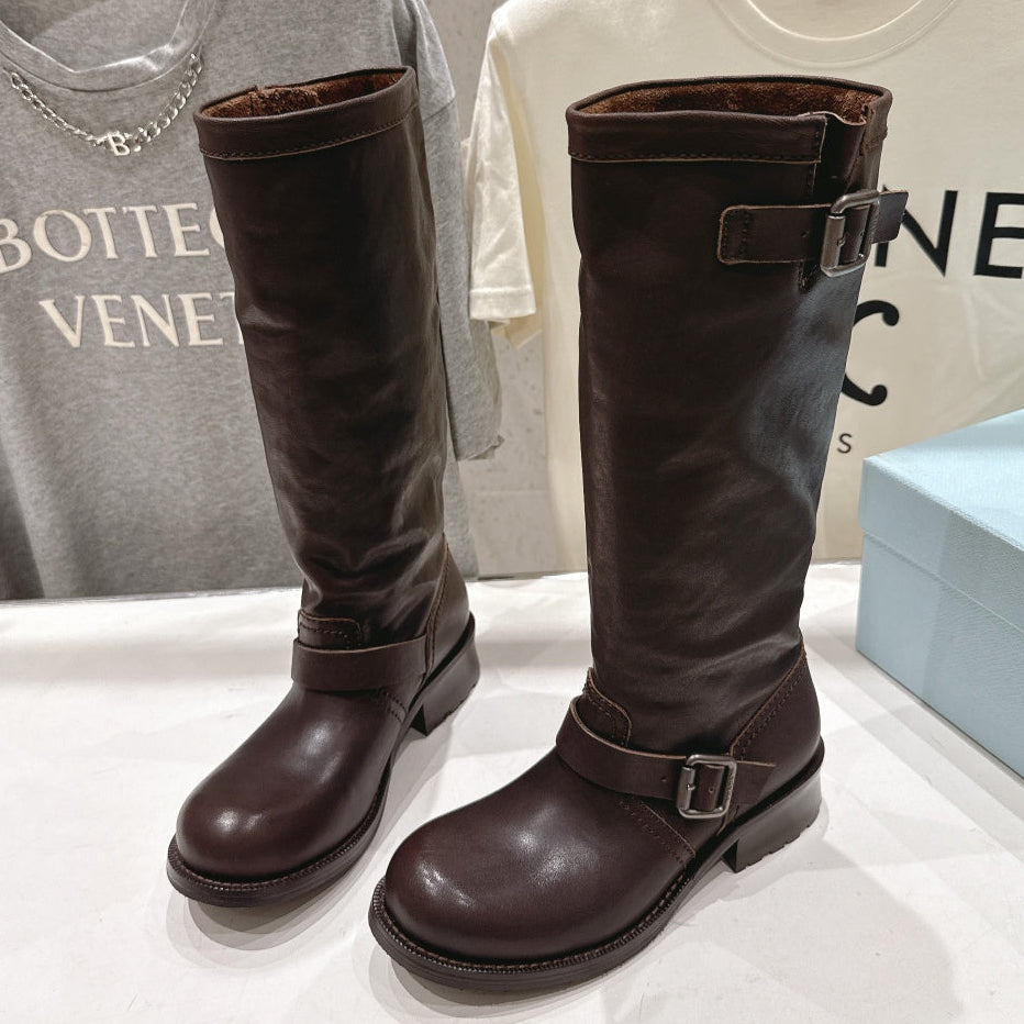 Prada 2026 Boot Cowhide 852715