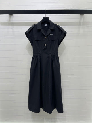 Loewe Utility-Style Midi Dress Cotton 392688
