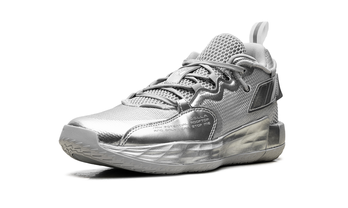 Dame 7 EXTPLY "GREY TWO/SILVER METALLIC/CLOUD WHITE" FZ0172