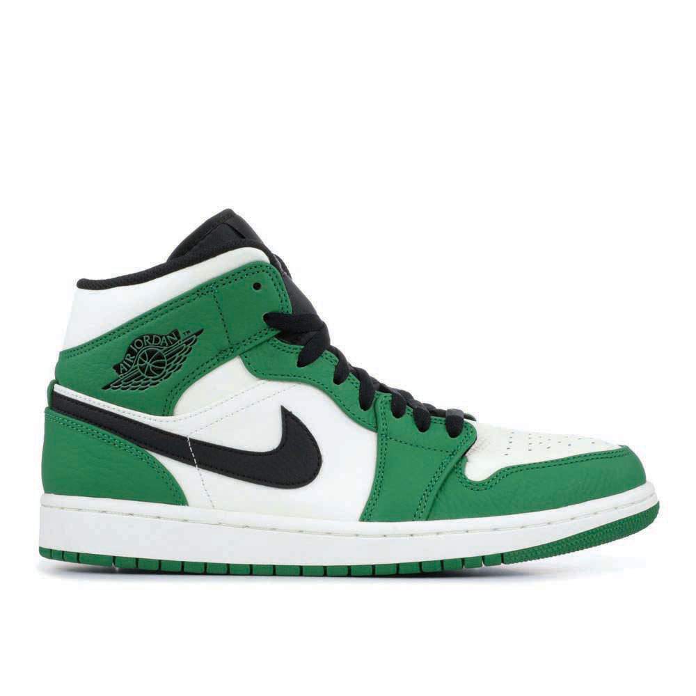 Air Jordan 1 Mid ‘Pine Green’ Revered Footwear Sneakers - Collector's Edition