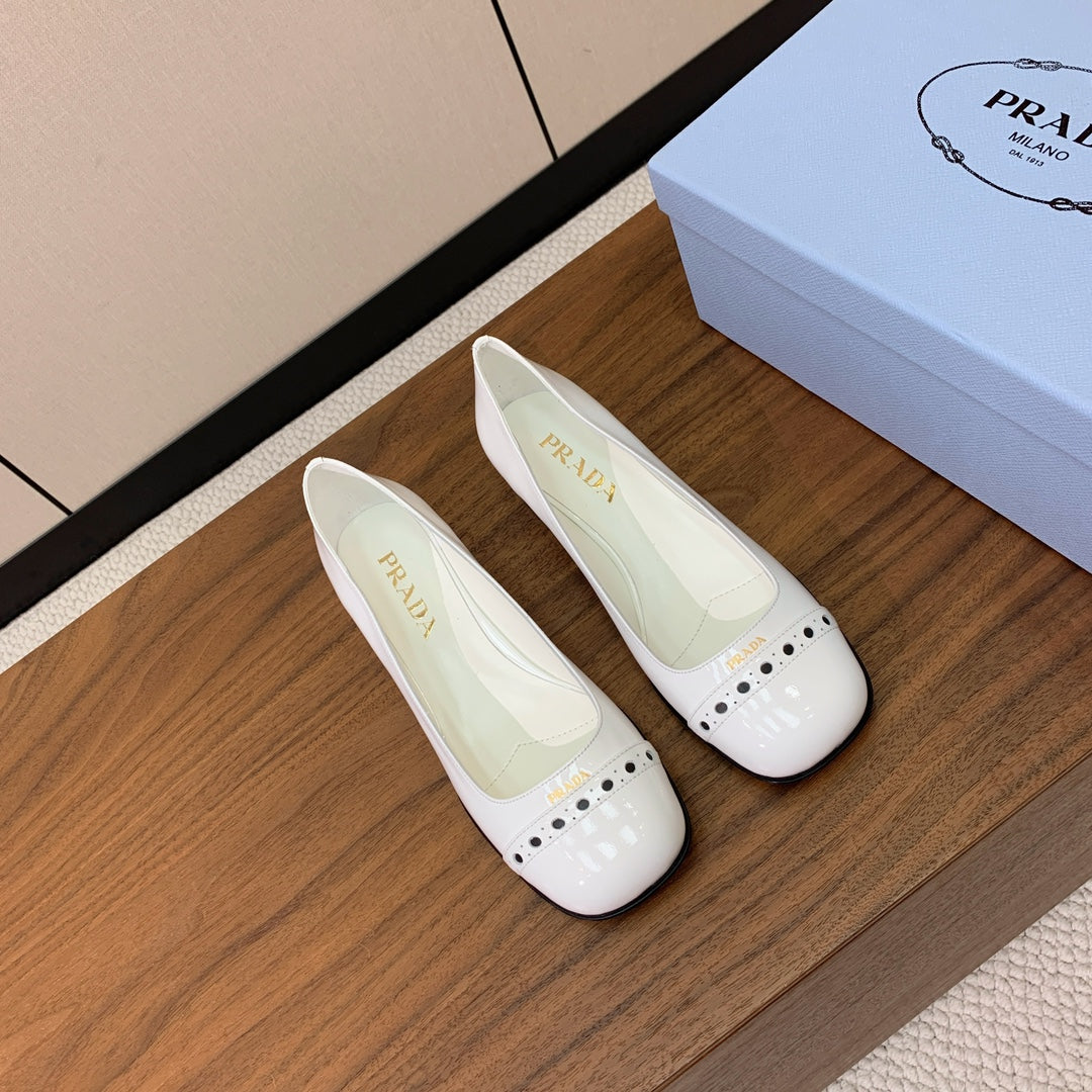 Prada 2026 Ballet Flats Patent Leather 792672
