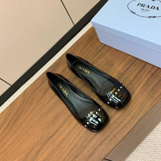 Prada 2026 Ballet Flats Patent Leather 792672