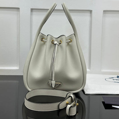 Prada 2026 Darling Bucket Bag 22cm Calfskin